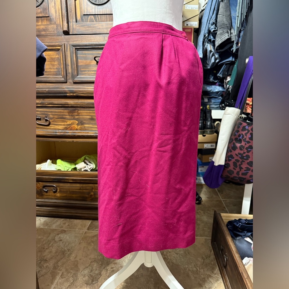 Pendleton Pink Pencil Skirt
